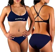 [Adoretex] Women's Guard Cross Back Workout Bikini Swimsuit