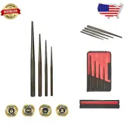 Pro 62235 4-Piece Line-Up Punch Kit with Durable Alloy Steel & Storage Pouch