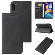 For Samsung Galaxy M11 Magnetic Closure Leather Phone Case