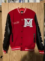 NWT BOOHOO MAN OFFICIAL MAN LIMITED EDITION VARSITY JACKET -size EXTRA MEDIUM