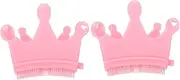 FOYTOKI Nail Brush Holder Nail Dust Brush Stand Manicure Finger Separator Sticky Tabs