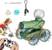 Hobby RC | RC Vehicle for Land & Water - LED Long Range Remote Control Car with Water Squirter for Rock Crawling Indoor Drifting Outdoor Backyard Bashing Beach Pool Competition