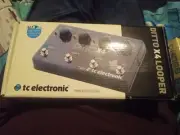 TC Electronic Ditto X4 Dual Track 7 Effects Looper Guitar Pedal
