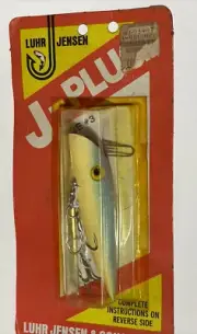 Luhr -Jenson J-Plug " The Original " #3 Glo / Lite Blue Top