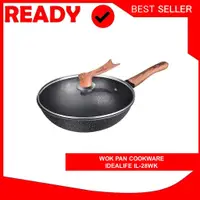 在飛比找蝦皮購物優惠-Idealife Wok Pan Cookware Fryi