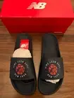 New Balance x Aime Leon Dore ALD Slides Sandals Size 12 SMF200AG Navy Blue FW22