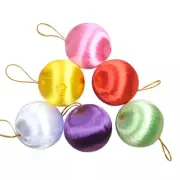 5cm 6-color mixed christmas ball pendant