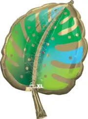 Tropical Balloons 30" Tropical Palm Leaf Balloon Shape Palm Frond
