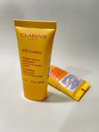 在飛比找Yahoo!奇摩拍賣優惠-【美妝夏布】CLARINS SOS野芒果滋養面膜 15ml 