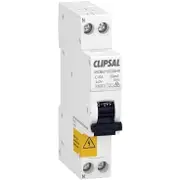 Clipsal Max 4, Miniature Circuit Breakers, Slim, 240V, 25A, 1-Phase+N, 6Ka, 1 Module - 4RCBE225/30S