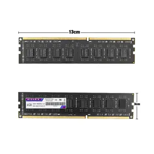 Aisurix Ram DDR3 4GB 8GB 1.5V 1600MHZ 台式機 Ram DDR3 DIMM 內存,適