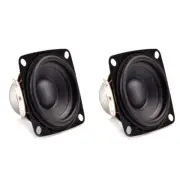 2Pcs 52mm Full Range Speakers 4 Ohm 10W Flat Magnetic Bluetooth Speaker H4B4