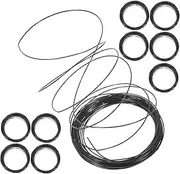 Bonsai Tree Training Wires 10 Rolls 1mm Colored Aluminum Bonsai Wires for Branch Shaping