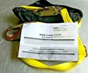 MSA 10107201 LANYARD TWIN LEG W/ LOCKING SNAP HOOKS