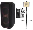 JBL PartyBox Club 120 Karaoke Machine System Party Speaker w/Mic+Tablet Stand