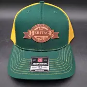 New Heritage Tractor & Equipment Green & Yellow Mesh Snap Closure Hat Cap