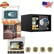 Sturdy 0.7 Cu ft Fireproof Safe with Electronic Lock & Wall Mount Option