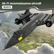 183PCS Reconnaissance Airplane Model Building Blocks