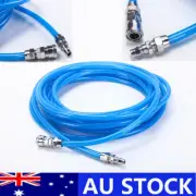 10m Compressor Hose Fitted Nitto Type 12mm Compressor Super Extra Flex Hose Blue