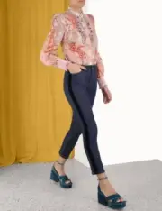 Zimmermann Stovepipe Kaleidoscope Jeans Ink Sizes - 25, 29 & 30 RRP $525