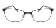 Full Rim Rectangle Black SmartBuy Collection Fia DF-178 M02 Fashion Women Eyeglasses