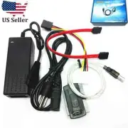 USB to IDE ATA SATA ATAPI Hard Drive Disk HDD 2.5" 3.5" Cable Connector Adapter