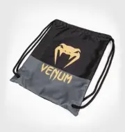Venum Classic Drawstring Gym Bag Black/Bronze NWT