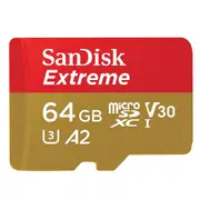 SanDisk Micro SD Card Extreme Pro 64 GB (160 Mbps)