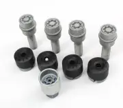 Volkswagen TOUAREG 7P Anti-Theft Wheel Studs Set 2H0698137A NEW GENUINE