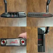 Scotty Cameron Super Select Newport 2 Plus Putter - New - Xtreme Dark - Red -34"