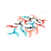 4 Pairs/12 Pairs Gemfan 45mm 1.8 Inch 3-Blade Ducted Propeller 1mm / 1.5mm Shaft Hole for 80-85mm Indoor ThinyWhoop RC D