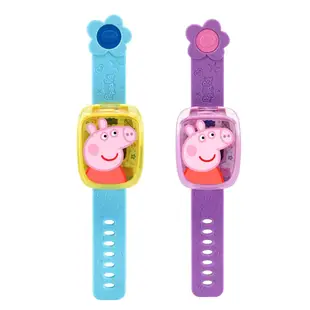 英國 Vtech 粉紅豬小妹 佩佩豬 多功能遊戲學習手錶 (2色可選)