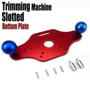 Wood Router Base with Handles Fixed-base Compact Guide for Woodworking Tool