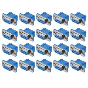 D-sub Connector DB9 Female Socket 9-pin Female Serial Port Terminal 20Pcs