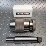 Keyless Drill Chuck 0-16mm MT2 Arbor METEX Drill Press Milling Lathe FREE DEL...