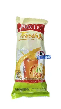 在飛比找Yahoo!奇摩拍賣優惠-{泰菲印越}印尼 max tea 薑汁奶茶 印尼拉茶 薑汁口