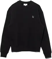 [Maison Kitsune] Maison Fox MM00316KM0307 Bold Head Patch Comfort Sweatshirt Men's Trainer