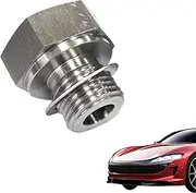 Oil Pressure Adapter Fitting - Oil Pressure Test Gauge Sensor Adapter 1/8 NPT - Car Oil Pressure Gauge Sensor Sturdy and Compatible with All Car Models