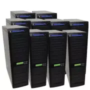 100 SATA Burner Blu-ray CD DVD BD Disc Daisy Chain Duplicator Multi Tower Copier