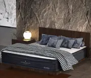 Mattress Crafters Grandeur Euro Top 7 Zone Pocket Spring Mattress Medium Firm Latex 34 cm (Single, King Single, Double, Queen, King)