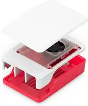 Raspberry Pi Case - for Raspberry Pi 5 RedWhite