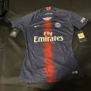 NWT Nike Women PSG 18-19 Home Soccer Football Jersey Kit Navy Paris 894449-411 S