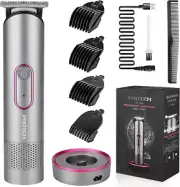 PRITECH Hair Trimmer for Women, Waterproof Bikini Trimmer for Women for Wet &...