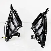 2Pcs Car LED Daytime Running Light Fog Lamp DRL Yellow Dynamic Turn Signal Light for Hyundai Elantra 2021