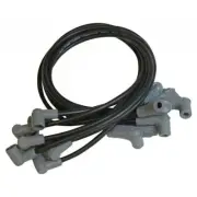 MSD 31593 Black Spark Plug Wire Set for 55-75 Small Block Chevy w/ Headers