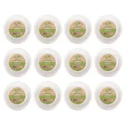 12x 8pc Ecomade Round Plate Set Durable Reusable Dining Tableware Essential 23cm