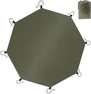 Waterproof Ground Sheets for Camping - Lightweight Tent Tarp Ground Sheet Mat | Octagonal Outdoor Camping Tent Mat for Picnics, Playground, Hiking, Park, Oudtoor Travel and Other Places