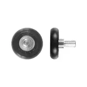 Rolltrak 41mm Acetal Radial Roller With Threaded Stud