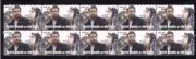 Heath Ledger 2003 Ned Kelly Strip Of 10 Mint Stamps 2