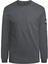 7.5OZ FR Shirts Welding Shirt Flame Resistant Men's Fire Retardant Shirt